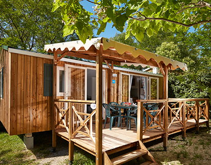 Verhuur van stacaravans op de Camping le Mont Grêle in de Savoie