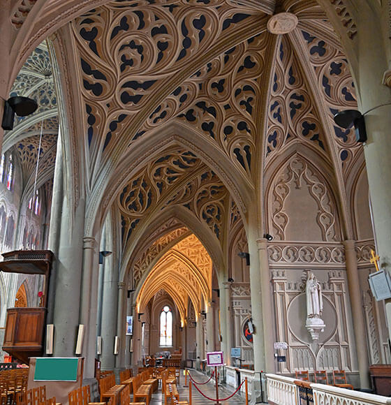 Visite d'une église Savoyarde